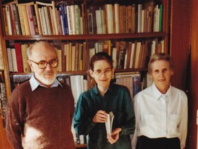 Vladimír Zikmund s dcerou Vladimírou a manželkou v Liberci 2000 (V. Zikmund)