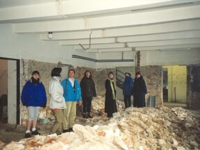 Rekonstrukce současné brusírny v roce 2001 (L. Ševčík)