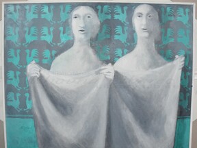 Dvě dívky, 1989 (V. Komárek ml.)