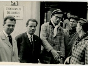 Majáles na střední průmyslové škole sklářské, 70. léta (J. Skuhravý)