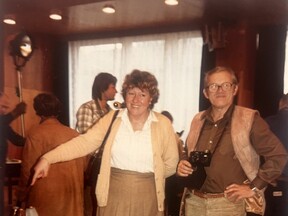 Na IGS v Novém Boru s manželem Janem (A. Jankovcová)