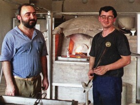 Ladislav Oliva ml. s bratrem Tomášem (L. Oliva)