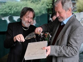 Na křtu knihy o Jiřím Urbanovi, 2024 (M. Cogan)