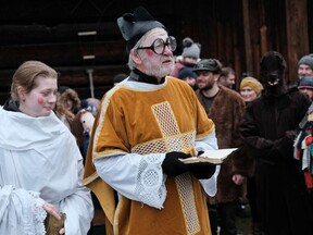 Při masopustním veselí v Dolánkách, 2024 (M. Cogan)