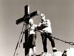 Na vrcholu Gross Glockner, 1982 (O. Simm)