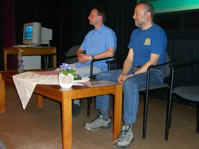 Na besedě s Markem Sekyrou, 2006 (O. Simm)