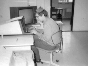 Na vojně ve Staré Boleslavi, 1987 (T. Tichý)