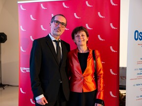 S manželkou na Poctách hejtmana Libereckého kraje, 2024 (T. Tichý)