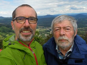 S otcem Janem Tichým, 2020 (T. Tichý)