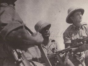 Sýrie, Djerablous - září 1941, Hnělička vpravo (T. Jambor)