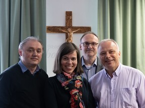 S kolegy z České biskupské konference (S. Přibyl)