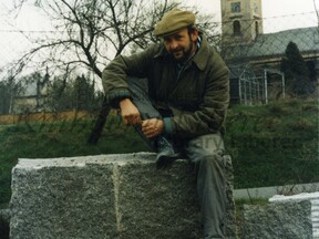 Práce na kameni v Rýnovicích 1988 (J. Dostál)