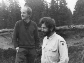S Gustavem Ginzelem na Jizerce 1975 (M. Nevrlý)
