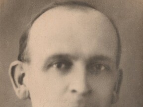 Dědeček Otakar Novák popravený v roce 1944 za účast v odboji (S. Hejralová)