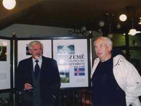 Na pracovním zájezdu do Norska, 1996 (Z. Pokorný)