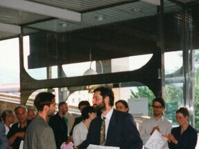 Ukončení studia – výstava diplomových prací v Ústí nad Labem, 1998 (M. Hlubuček)