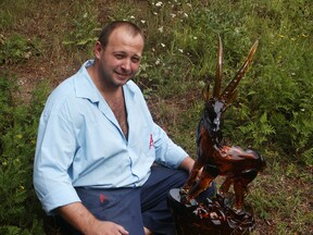 Ve sklárně v Lindavě, 1999 (J. Pačinek)