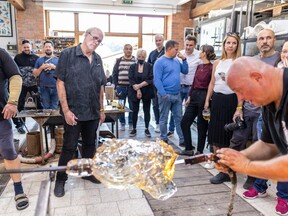 Při tvorbě s Johnem Dexterem na ISG, 2021 (J. Pačinek)
