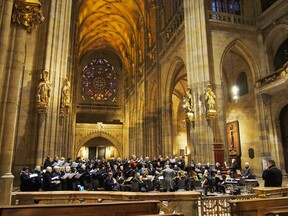 Koncert sboru Janáček ve sv. Vítu v Praze, 2019 (P. Kopáček)