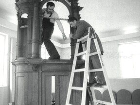 Renovace varhan z Hrhova v muzeu v Markušovce (B. Žloutek)