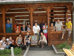 S kolegy z muzea v Kamenářském domě, 2012 (V. Jakouběová)