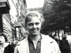 V prvním ročníku na vysoké škole v Praze, 1959 (V. Vohlídalová)